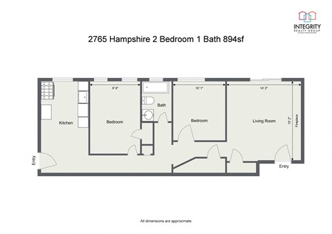 2765 Hampshire Road 2 Beds Apartment for Rent - Photo Gallery 6